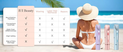 2-in-1 Painless Bikini Hair Trimmer